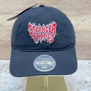 Stranger Things Baseball Hat, adjustable back strap, embroidered logo